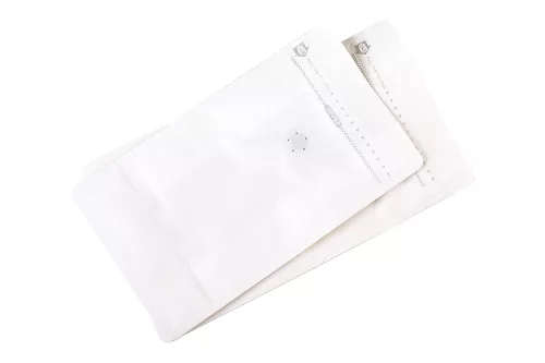 Doypack fehér aromazárós tasak 1000g - 10db